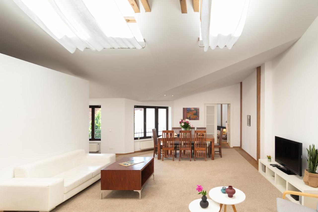 شقة Pearl Loft In The Center Of كراكوفيا المظهر الخارجي الصورة